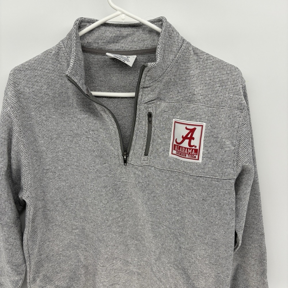 Champion Alabama Crimson Tide Quarter Zip Long Sleeve Active Tech College Men S